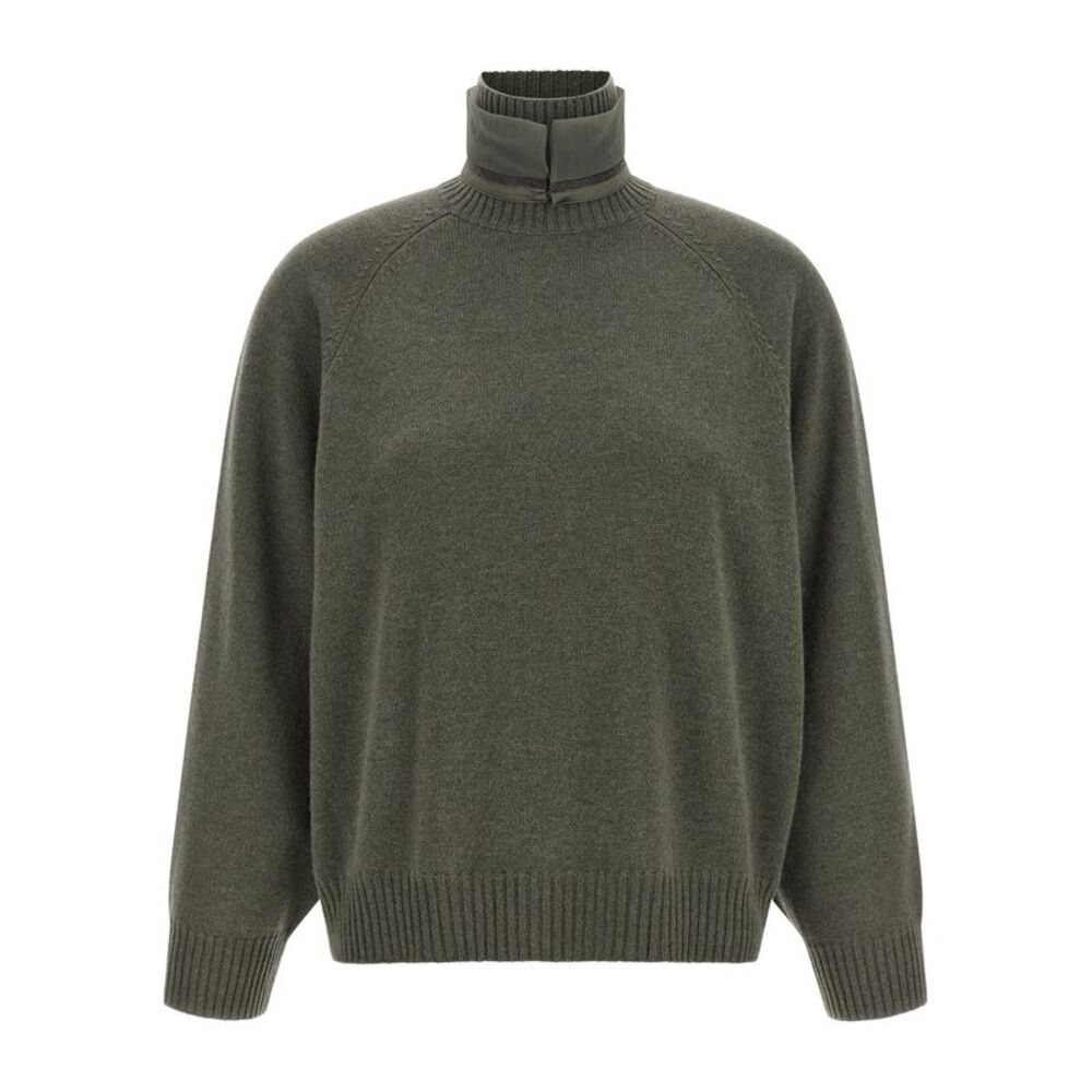 Brunello Cucinelli Women 'Monile' Insert Sweater